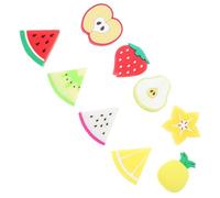 PACKOVE 9pcs 9pcs Fruit-shaped USB Cable Plug Protectors Anti-break Charging Line Covers with Non-slip Groove Flexible Data Cable Protectors for Preventing Fraying and Damage