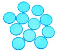PACKOVE Abs Binder Discs round Blue for 44pcs Loose Leaf Notebook Rings