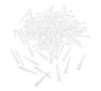 PACKOVE Acrylic Paint Marker Nibs Soft Tip Replacement 100pcs for Artists | Nylon Pen Points, White Finish, Compatible with Watercolor Pens and Paint Markers, for Writing DIY Art Projects
