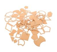 PACKOVE Acrylic Sewing Template and Making Bags 54pcs with 27 Different Style Patterns Quilting Tool for DIY Handmade Crafts for Sewing and Patchwork Projects