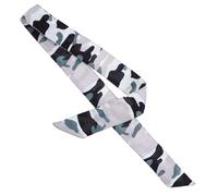 PACKOVE Adjustable Outdoor Camouflage Sport Headband Sweat Wicking Tie Sweatband for Men and Women Running Tennis Fitness Gym Yoga Grey Camo