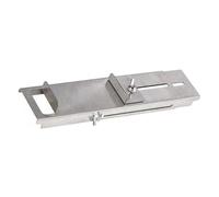 PACKOVE Adjustable Stainless Steel Knife Stone Holder for Kitchen Use, Practical Whetstone Base with Sturdy Fixed Rack Design for Home Sharpening and Tool Grinding