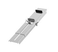 PACKOVE Adjustable Stainless Steel Whetstone Holder Suitable for Sharpening Knives Rustproof Grindstone Rack with Non-Slip Base for Kitchen and Home Use and Different Length Whetstones