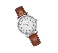 PACKOVE Adjustable Women Casual Wristwatch with Leather Strap Simple Digital Face Female Watch for Students and Daily Wear Lightweight Design for Charming Look