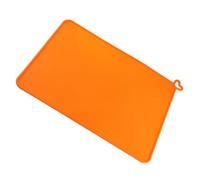 PACKOVE Anti-Slip Water Printer 3D Silicone Mat Photosensitive Pad for Orange, Dlp SLA Light Curing Accessory Soluble, Breathable, Strong Stretch, Chemically Stable