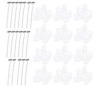 PACKOVE Aromatherapy Candle Casting Mold Set with Candle Wicks Flexible PC Plastic Material Gift for Your Friends and Craft Enthusiasts