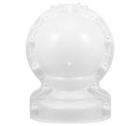 PACKOVE Ball Molds Concrete Mold Round Ball Pp Material Beige European Style with Simple Operation Versatile Use Artistic Touch Unique Design for DIY Crafts and Home