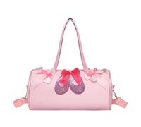PACKOVE Ballet Backpack for Girls Small Dance Bag Shoulder Strap for School and Dance Classes Carrying Pouch