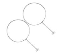 PACKOVE Basketball Wall Mount 2pcs Iron Ball Holder Storage Stand for Home Decor