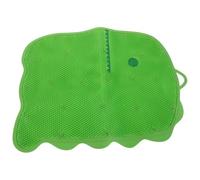 PACKOVE Bathroom Massage Mat Silicone Dinosaur Foot Scrubber Exfoliating Shower Pad Slip Resistant for Use in Feet Cleaner Men and Women