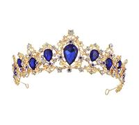 PACKOVE Big Crown Headwear for Women Baroque Queen Crown Wedding Tiara Wedding Crown for Bride And Headpiece Crowns Hair Accessories for Women Party Vintage Queen Tiara Bridal