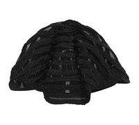 PACKOVE Black Braided Wig Cap for Making Wigs Breathable Synthetic Cornrow Caps Hair Net Liner for Braids and Hair Extensions