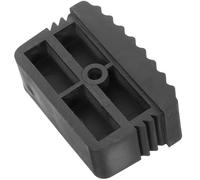 PACKOVE Black Rubber Ladder Feet Caps 1 Pcs Protective Ladder Mat Non-Slip Cover Added Traction Prevents Slipping in Offices and Other Settings
