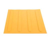 PACKOVE Blind Paving Tiles and Road Transportation PVC Orange Highly Visible for Indoor Pathways for Individuals with Visual Impairments