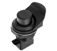PACKOVE Boat Door Lock Plastic Push Button Latch for Drawer and Boat Door, Black Plastic Material with Strong Adaptability to Ensure Security, Suitable for Marine and Furniture