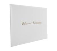 PACKOVE Book Style Certificate Holder Double-Sided Certificate Cover A4 Smooth Leatherette with Plasticlaminated Interior and Satin Corners Strong Protection for Academic Milestones