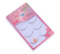 PACKOVE Bottom Lashes Strip with Skin Friendly Fiber Material False Eyelashes for Women 10 Pairs Fluff Look Design Natural Fashionable Style Suitable for Salon and Personal Use