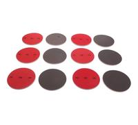 PACKOVE Bowling Ball Sanding Pads Kit 20pcs for Resurfacing and Polishing with Sturdy Grit Sanding Pads and Cleaning Cushions Suitable for Leisure and Professional Use