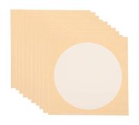 PACKOVE Calligraphy Card Papers 33x33cm Thickened Rice Paper for Chinese Painting and Calligraphy Practice, Semi-rough Vintage Style Art Sheets for Traditional Brushwork