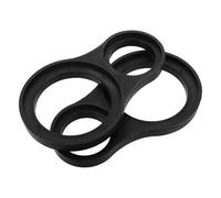 PACKOVE Car Audio Speaker Mount Bracket Base a Pillar Black Plastic with Stable and Reliable Design Compatible with Car Audio Systems for Upgrade and DIY Modifications
