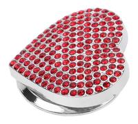 PACKOVE Car Push to Start Button Cover Heart Red Ignition Bling Protector Anti-scratch Auto Engine Start Switch Decoration Interior Accessories for Uk Cars