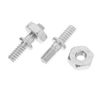 PACKOVE Chainsaw Nuts and Bolts 2Pcs Replacement Studs Compatible with Guide Bar for Pruning and Yard Maintenance