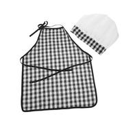 PACKOVE Chef Outfit Months Photography Prop with Apron and Hat Gender-neutral Chef Clothes for Newborn Photoshoots Role Play Cooking and Baking Costume