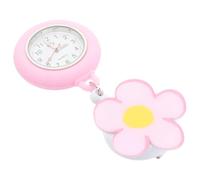 PACKOVE Clip Nurse Watch with Luminous Hands and Sturdy Case Portable Pocket Watch for Professionals and Students