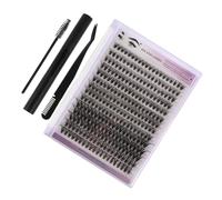 PACKOVE Cluster Lash Extensions Kit Individual Eyelashes Diy Eyelash Extension Kit for Home Use