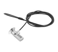 PACKOVE Combination Function Laptop Laptops Electronic and Lock Cable with Anti-theft Steel and Plastic Material Devices Universal Compatibility, Suitable for Office and Desk Use