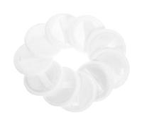 PACKOVE Cotton Powder Pads for Face Makeup 10pcs Small Pressed Powder Pad 60×7mm White Soft Cotton