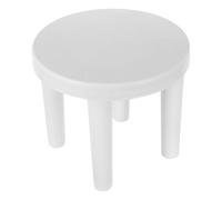 PACKOVE Creative round Plastic Anti-slip Stool, Strong Bearing Capacity, Easy to Carry, 25cm X 21cm, for Bathroom and Home Use