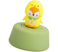 PACKOVE Cute Cartoon Kitchen Timer with Smooth Abs Surface, Mechanical Countdown Visual Timer for Cooking and Homework Time Management, Adorable Animal Shape for Adults