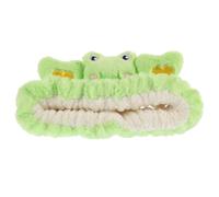 PACKOVE Cute Hair Accessory for Face Washing and Makeup Plush Headband Frog with Comfortable Fabric Material, Convenient to Use for Women during Spa Or Shower