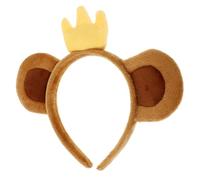 PACKOVE Cute Monkey Ear Headband for Women Animal Costume Prop Fun Hair Hoop for Parties Daily Wear Versatile Accessory for Cosplay Halloween More