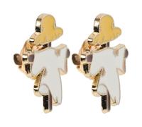 PACKOVE Cute Scarecrow Brooch Pin Zinc Alloy 2pcs for Women Lightweight Portable Japanese Style Accessory for Thanksgiving and Halloween Holiday Outfits