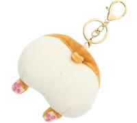 PACKOVE Cute Tiger Butt Coin Purse Plush Small Pouch for Female Friends with Storage Change and Comfortable Design, Gift for Organising Earphone Bags