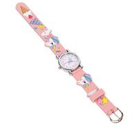 PACKOVE Design Silicone Band Boy Girl Watch Adorable Wristwatch for for Birthdays and Learning to Tell