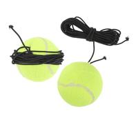 PACKOVE Dog Ball Training Tennis Balls 2pcs 2.56 Inch for Interactive Fetch and Professional Training