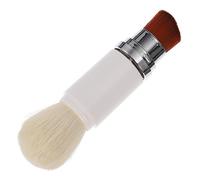 PACKOVE Double-headed Retractable Powder and Foundation Brush, Telescopic Blending Blush Makeup Tool for Face Cosmetics, Portable Design Suitable for Travel and Daily Use