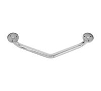 PACKOVE Elderly People's Power Armrest Handicap Rails for Bathroom Shower Hand Rails for Seniors Stainless Steel Handrail Bathroom Safety Grab Bars Silver