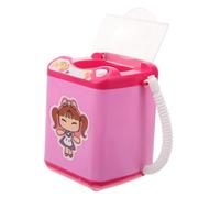PACKOVE Electric Makeup Brush Cleaner Small Vacuum Makeup Brush Cleaner Machine Mini Removing Makeup Brush Electric Cleaning Brushes Electric Make up Brush Cleaner Green Scrub Face Plastic