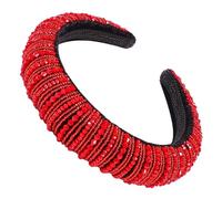 PACKOVE Elegant Crystal Headband for Women Glittering Hair Decoration for Wedding and Party Occasions Comfortable Hair Band Sparkling Accents