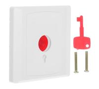 PACKOVE Emergency Call Button with Alarm and Reset Key for Elderly Use in Fire Protection and Quicker Response Situations