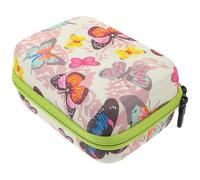 PACKOVE Essential Oil Carrying Case About 12 Small Bottles, Oxford Cloth Storage Bag with Lanyard Rope, Protective Travel Pouch for Nail Polish and Essential Oil Bottles, for Home