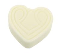PACKOVE Facial Care Handmade Soap Hyaluronic Acid Softening Hydrating Heart Shape Soap Bar for Women