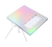 PACKOVE False Lashes Holder Lash Storage Case Paper Storage Box Can Hold 16 Pairs Easy to Open and Close Prevents Damage for Travel and Daily Use