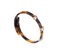 PACKOVE Fashionable Amber Acrylic Bangle Women's Jewelry Versatile for Daily Wear Special Occasions