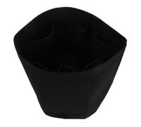 PACKOVE Felt Purse Organizer Insert Black Multiple Compartments