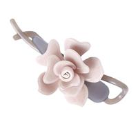 PACKOVE Flower Hair Clips for Women Large Non Slip Claw Clips with Floral Design Strong Hold Hair Accessories for All Occasions for Mothers Daughters and Friends